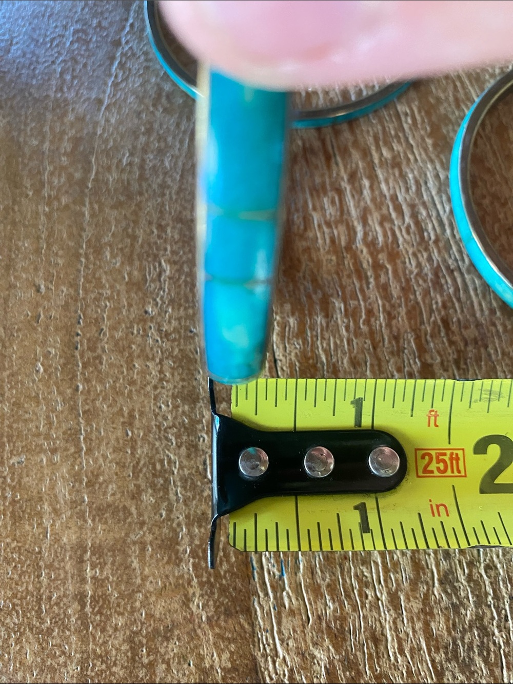 “Gold” and “Turquoise” Bangles, set of 4 - Picture 4 of 9